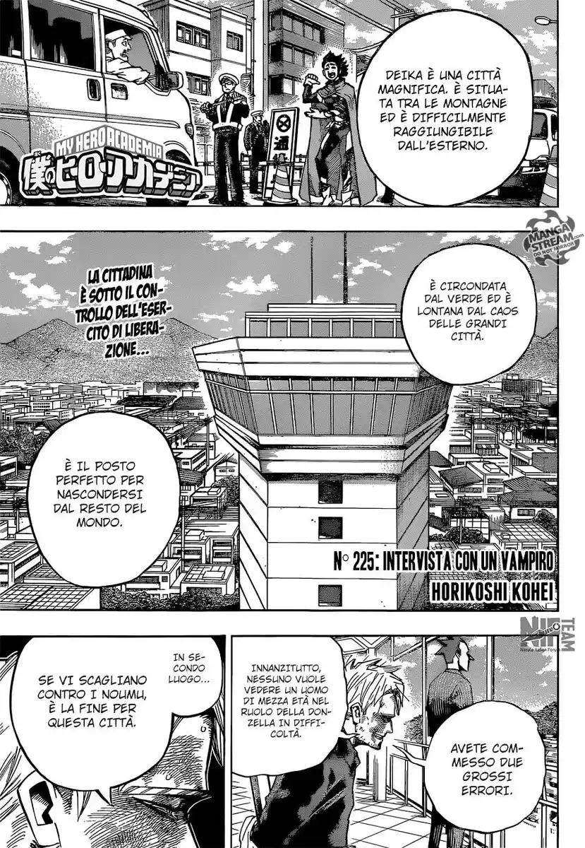 Boku no Hero Academia Capitolo 225 page 2