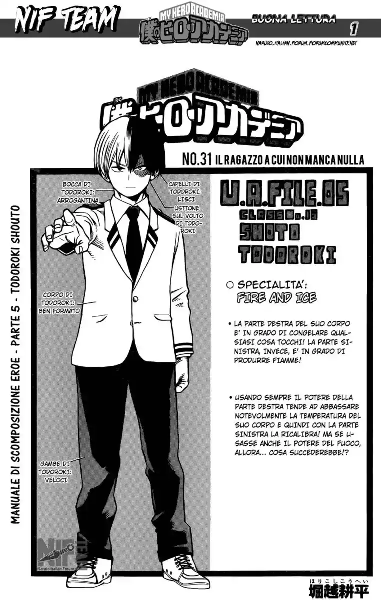 Boku no Hero Academia Capitolo 31 page 2