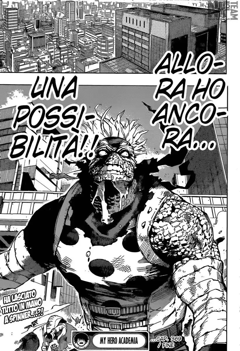 Boku no Hero Academia Capitolo 369 page 16