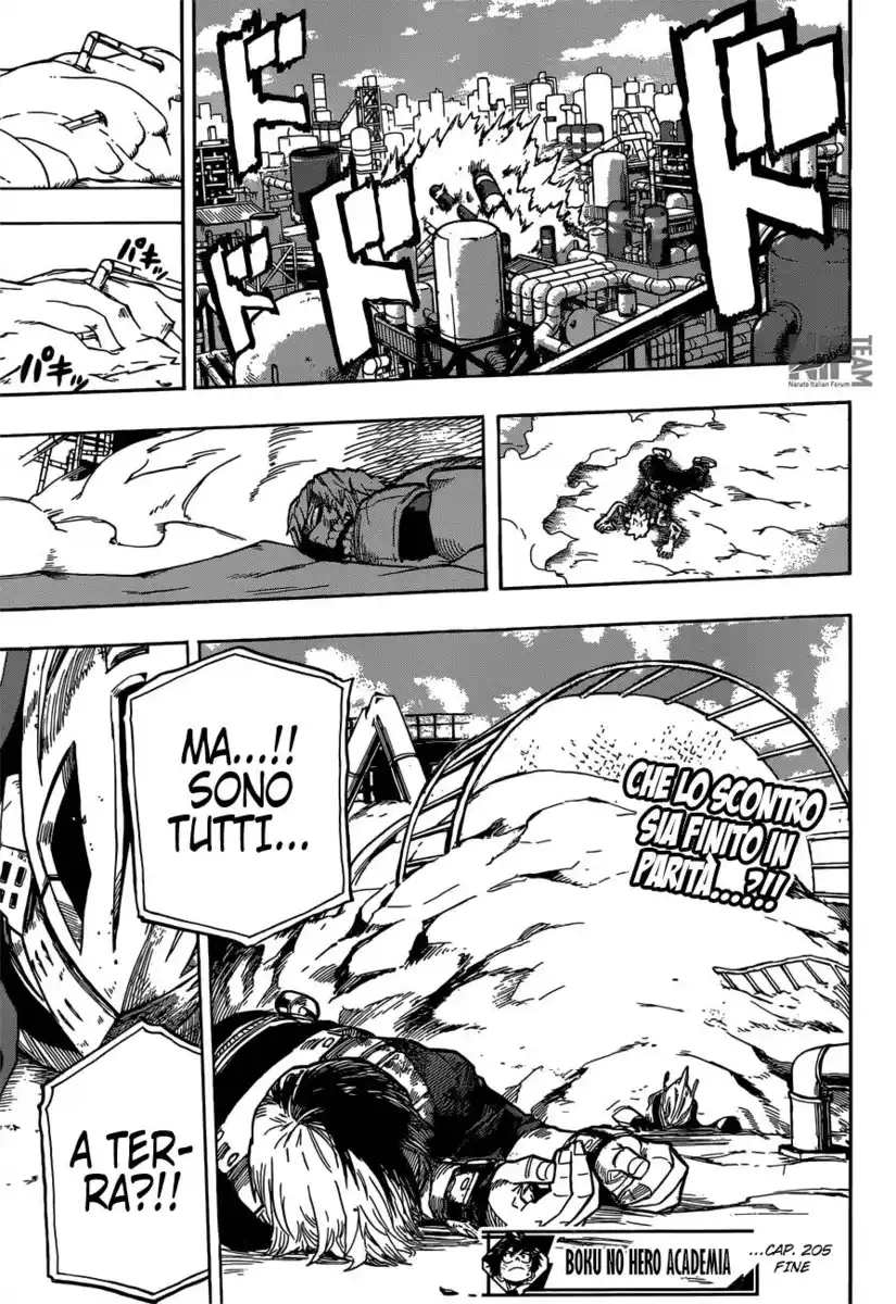 Boku no Hero Academia Capitolo 205 page 16