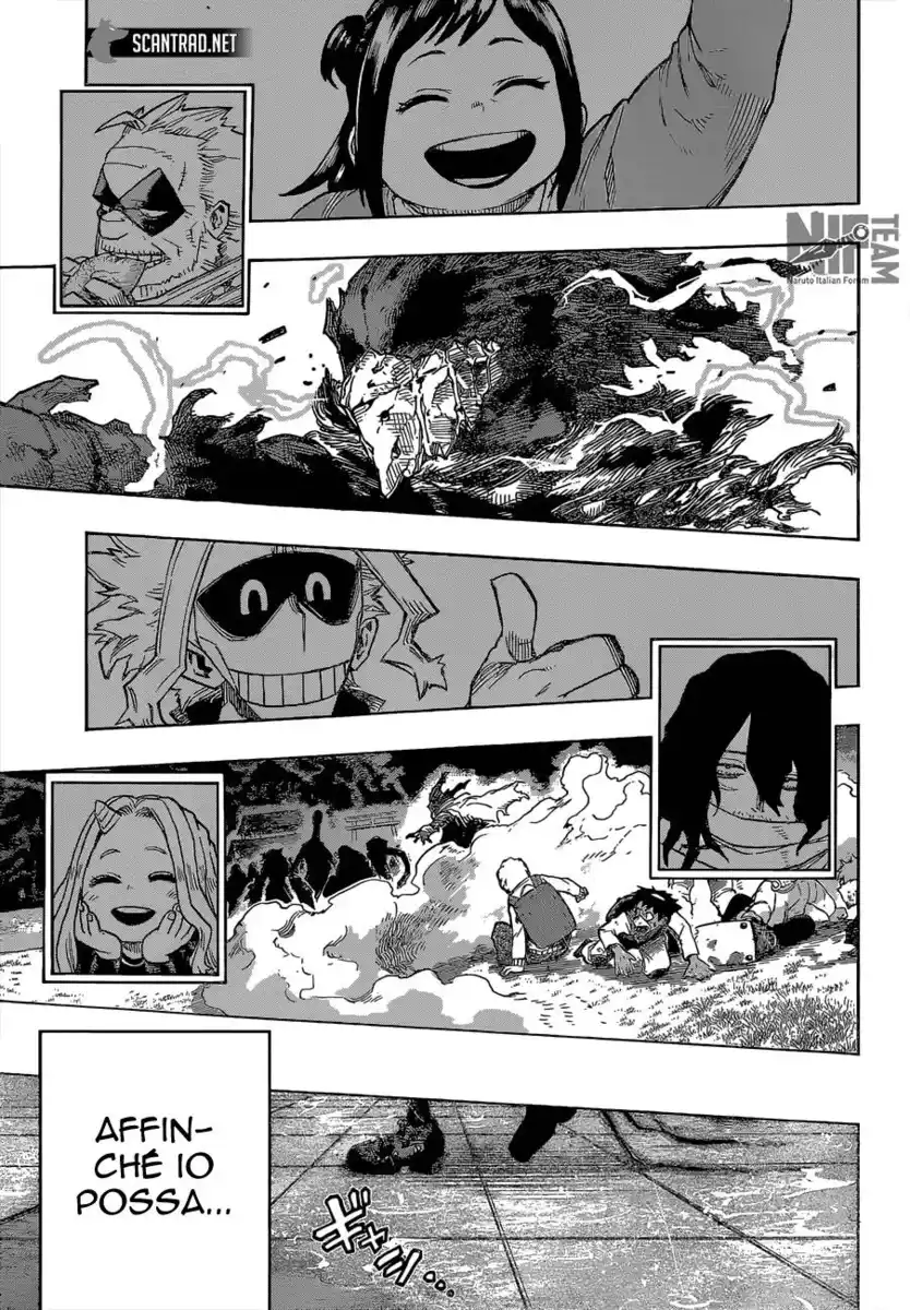 Boku no Hero Academia Capitolo 318 page 10