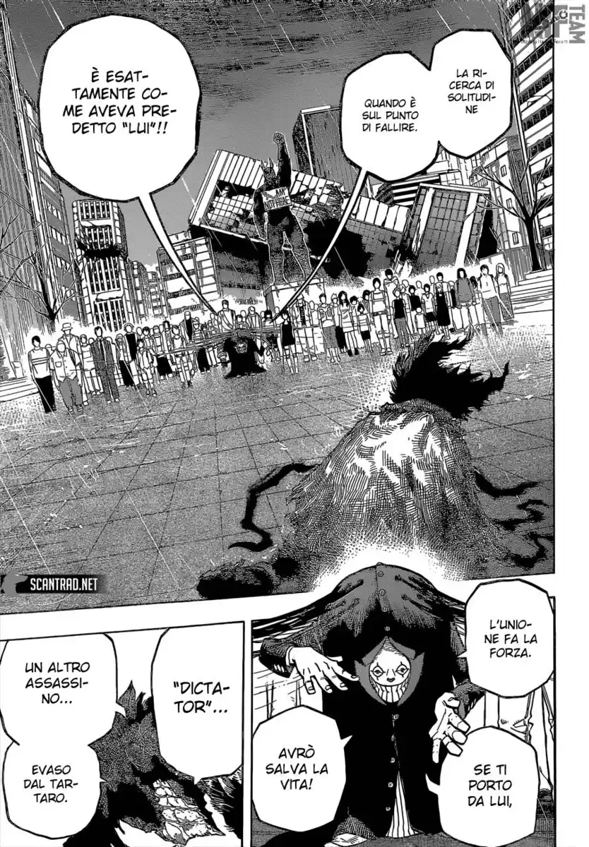 Boku no Hero Academia Capitolo 318 page 12