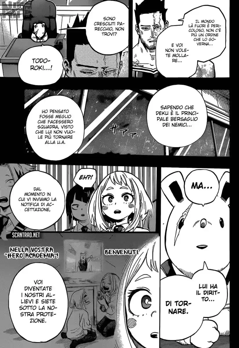 Boku no Hero Academia Capitolo 319 page 13