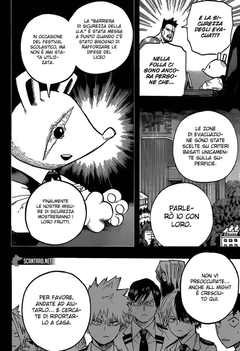 Boku no Hero Academia Capitolo 319 page 14