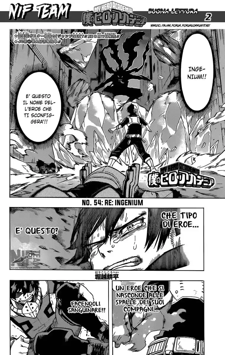 Boku no Hero Academia Capitolo 54 page 3