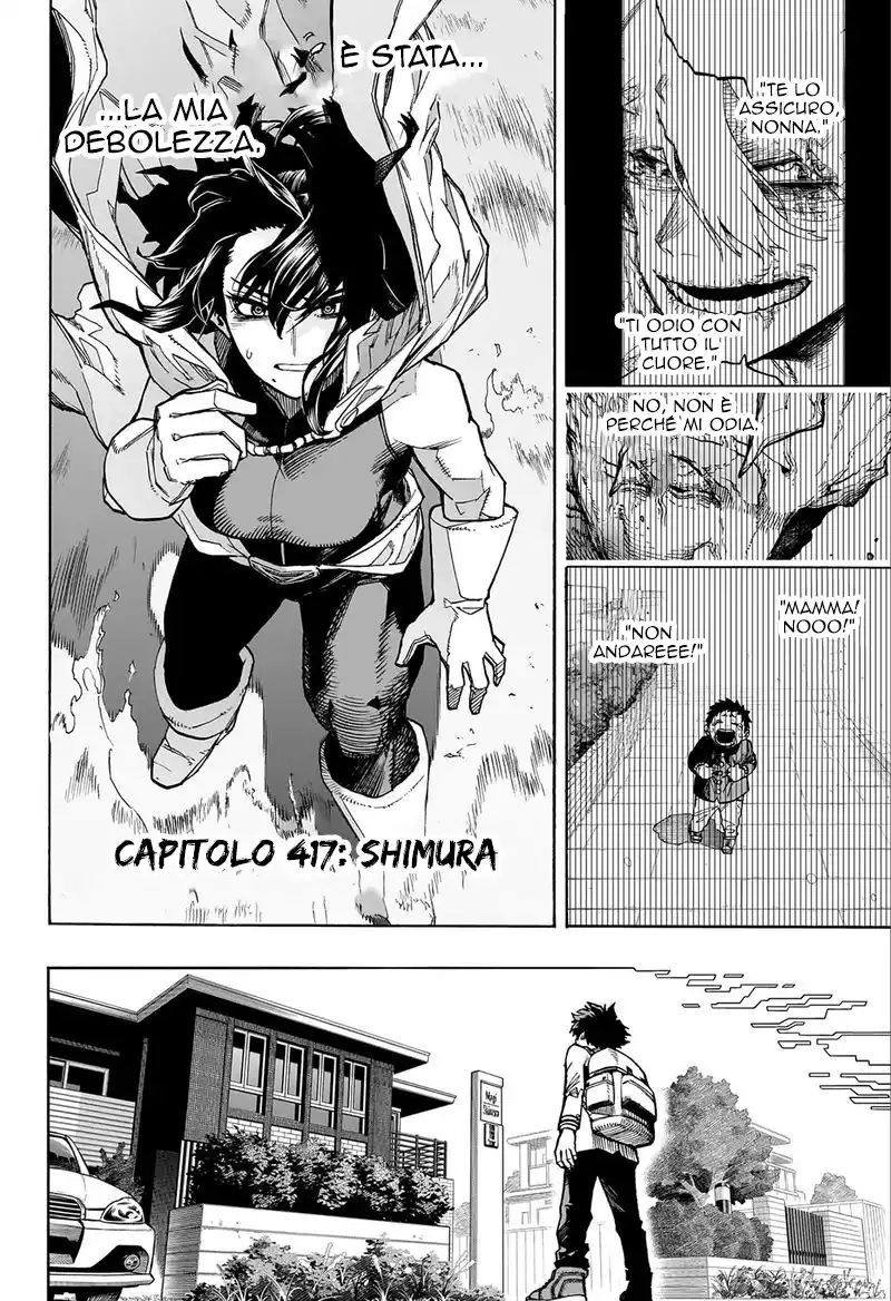 Boku no Hero Academia Capitolo 417 page 5