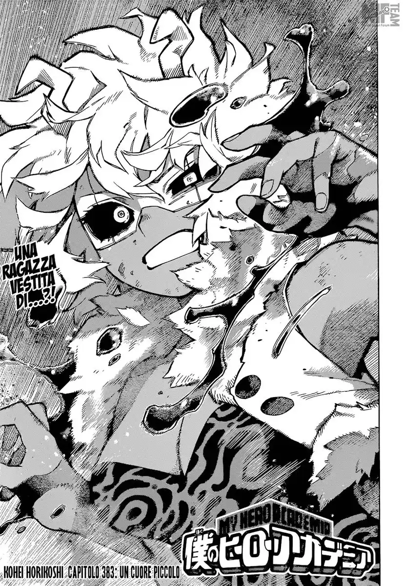 Boku no Hero Academia Capitolo 383 page 1