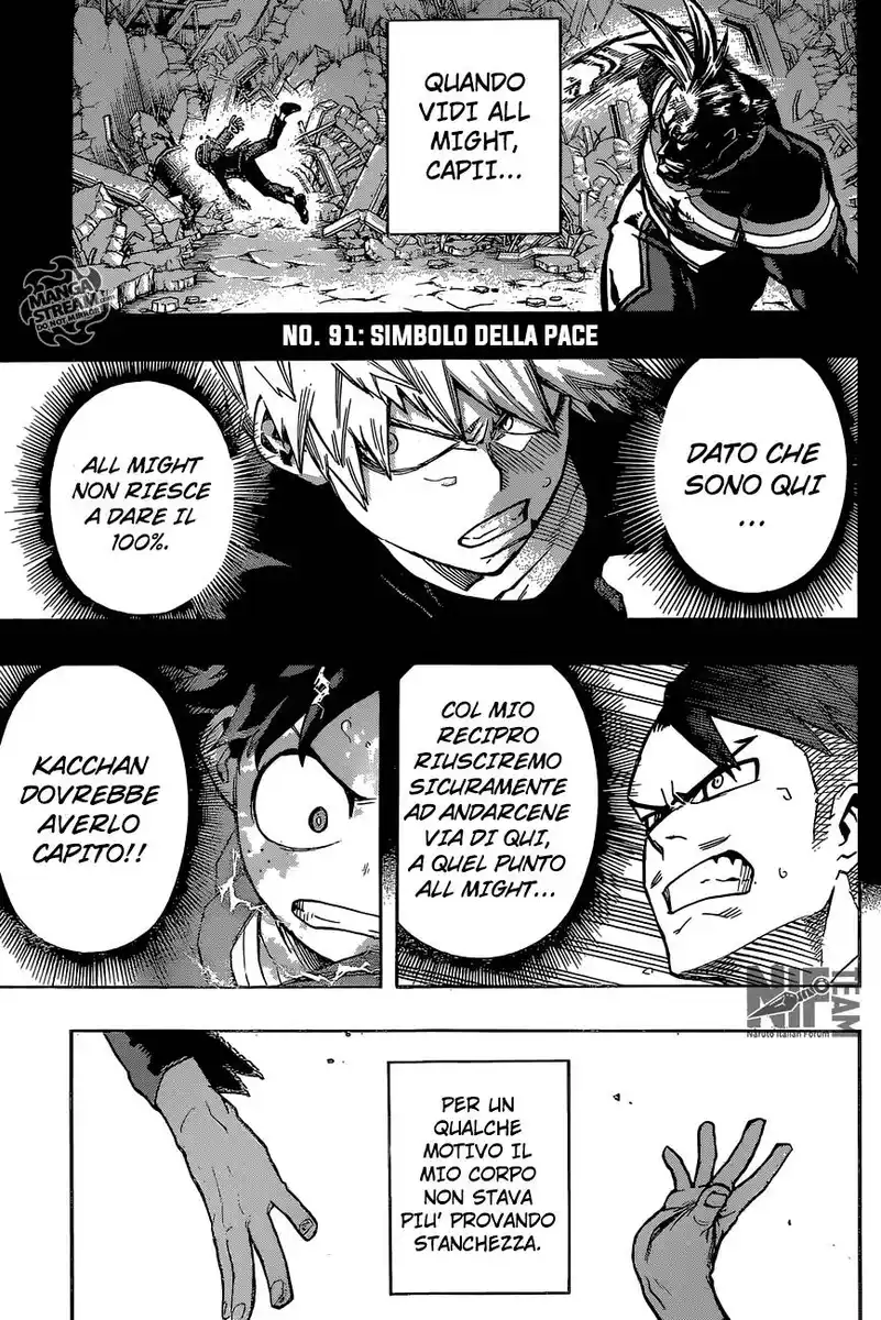 Boku no Hero Academia Capitolo 91 page 2