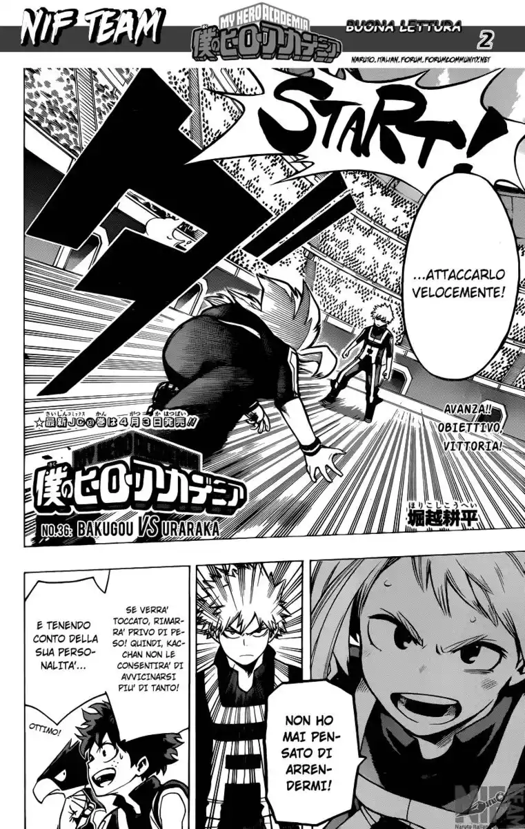 Boku no Hero Academia Capitolo 36 page 3