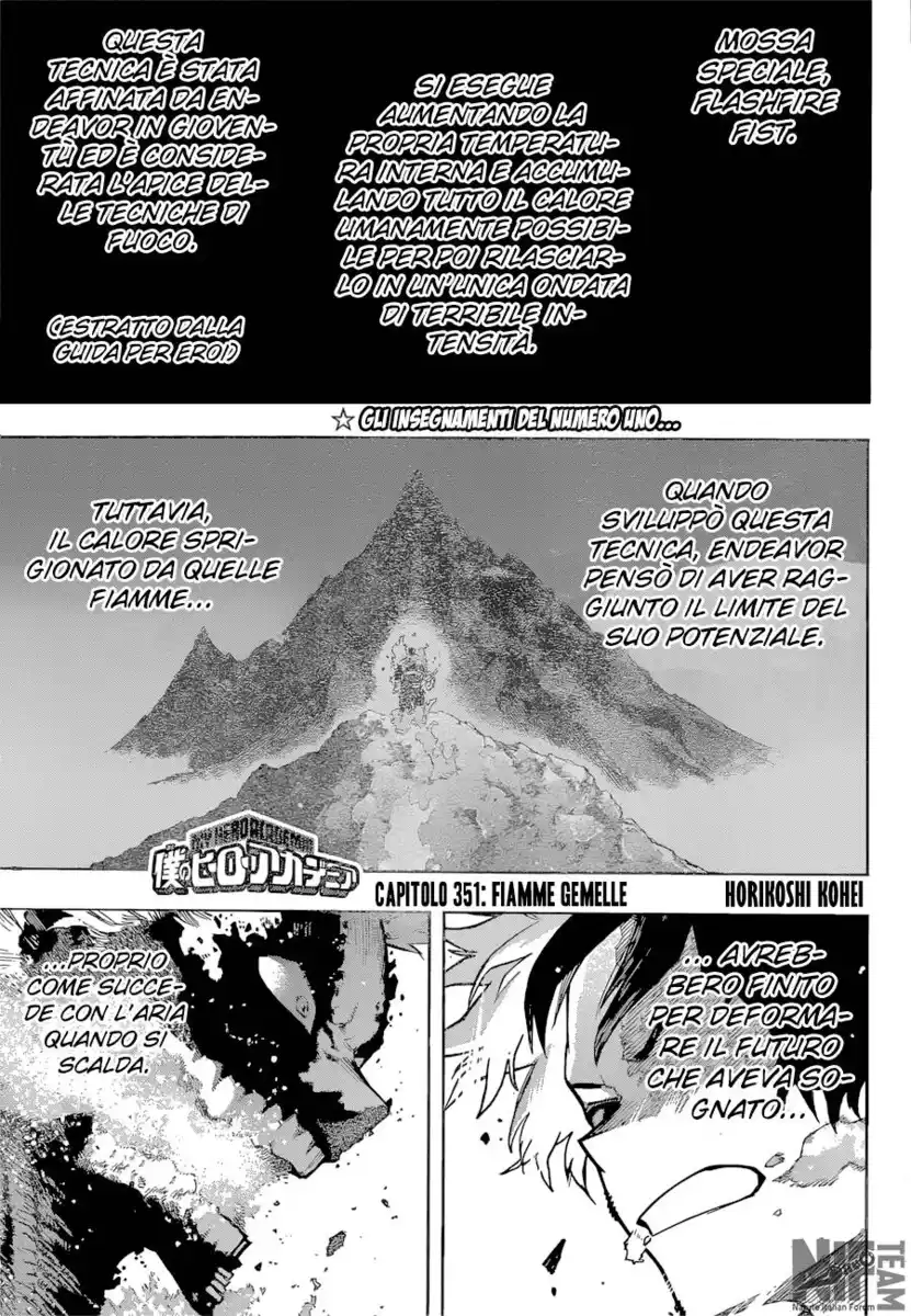 Boku no Hero Academia Capitolo 351 page 1