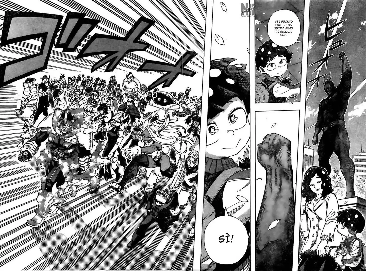 Boku no Hero Academia Capitolo 258 page 14