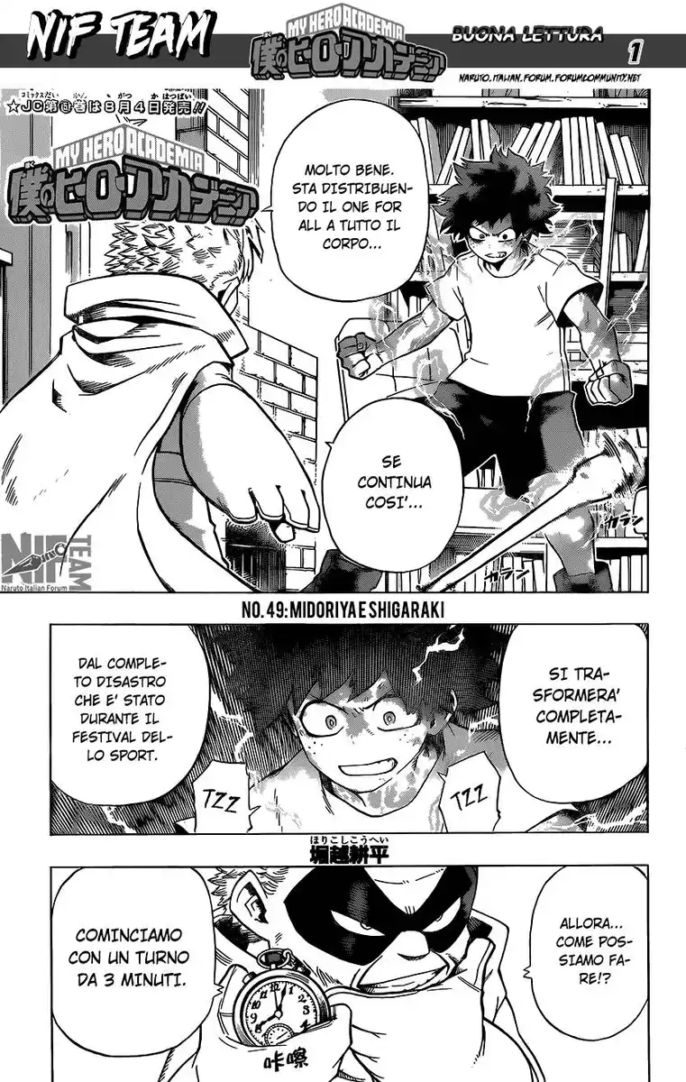 Boku no Hero Academia Capitolo 49 page 2