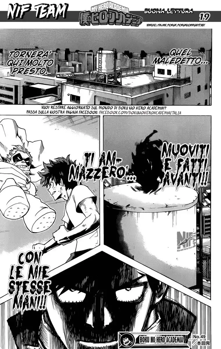 Boku no Hero Academia Capitolo 49 page 20