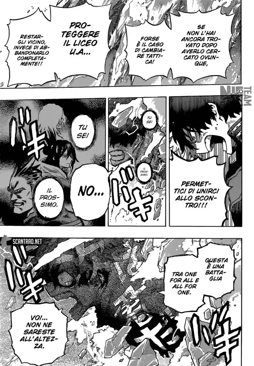 Boku no Hero Academia Capitolo 321 page 6