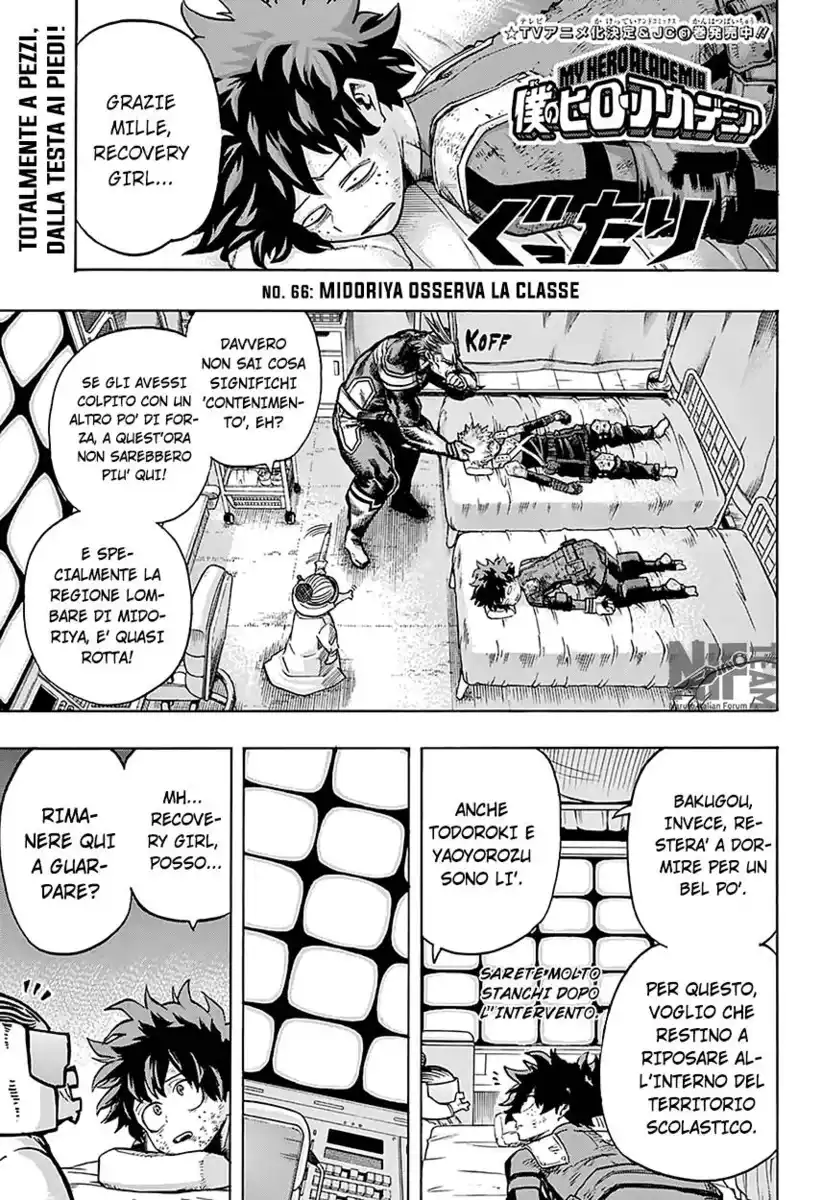 Boku no Hero Academia Capitolo 66 page 2