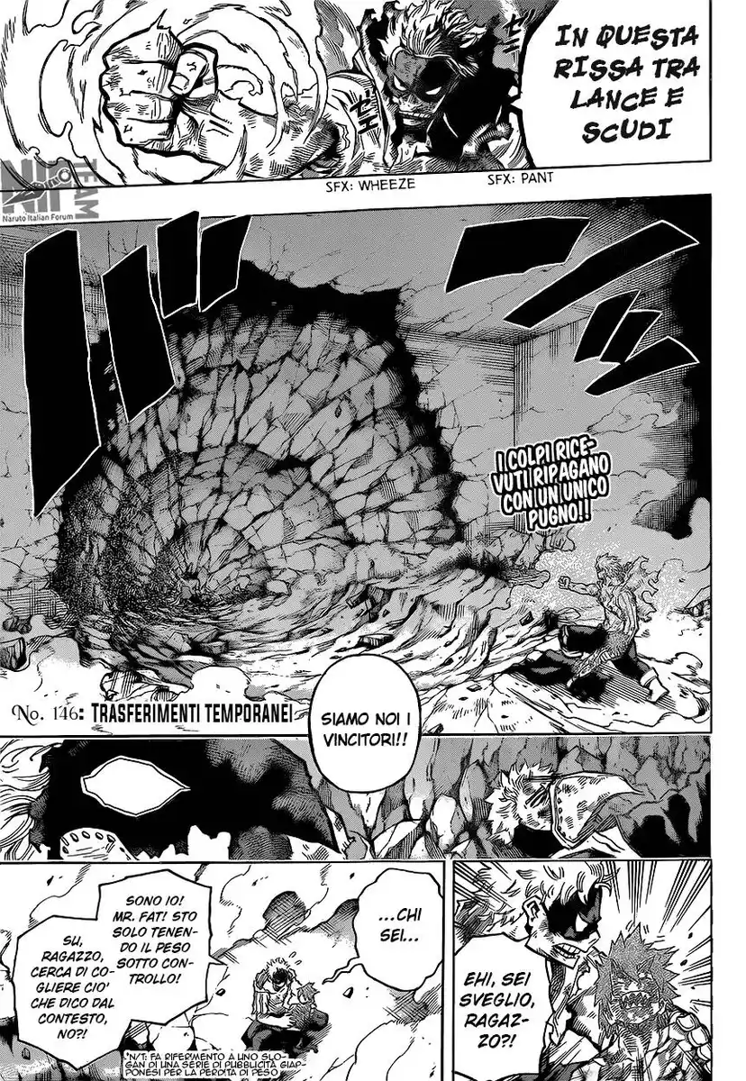 Boku no Hero Academia Capitolo 146 page 3