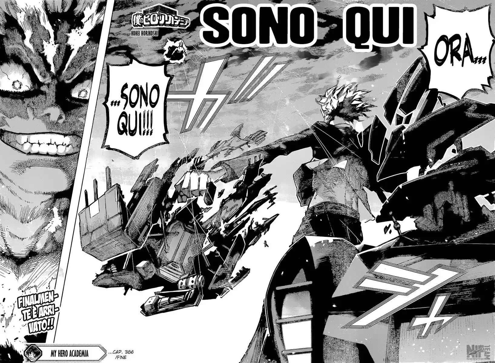 Boku no Hero Academia Capitolo 386 page 16