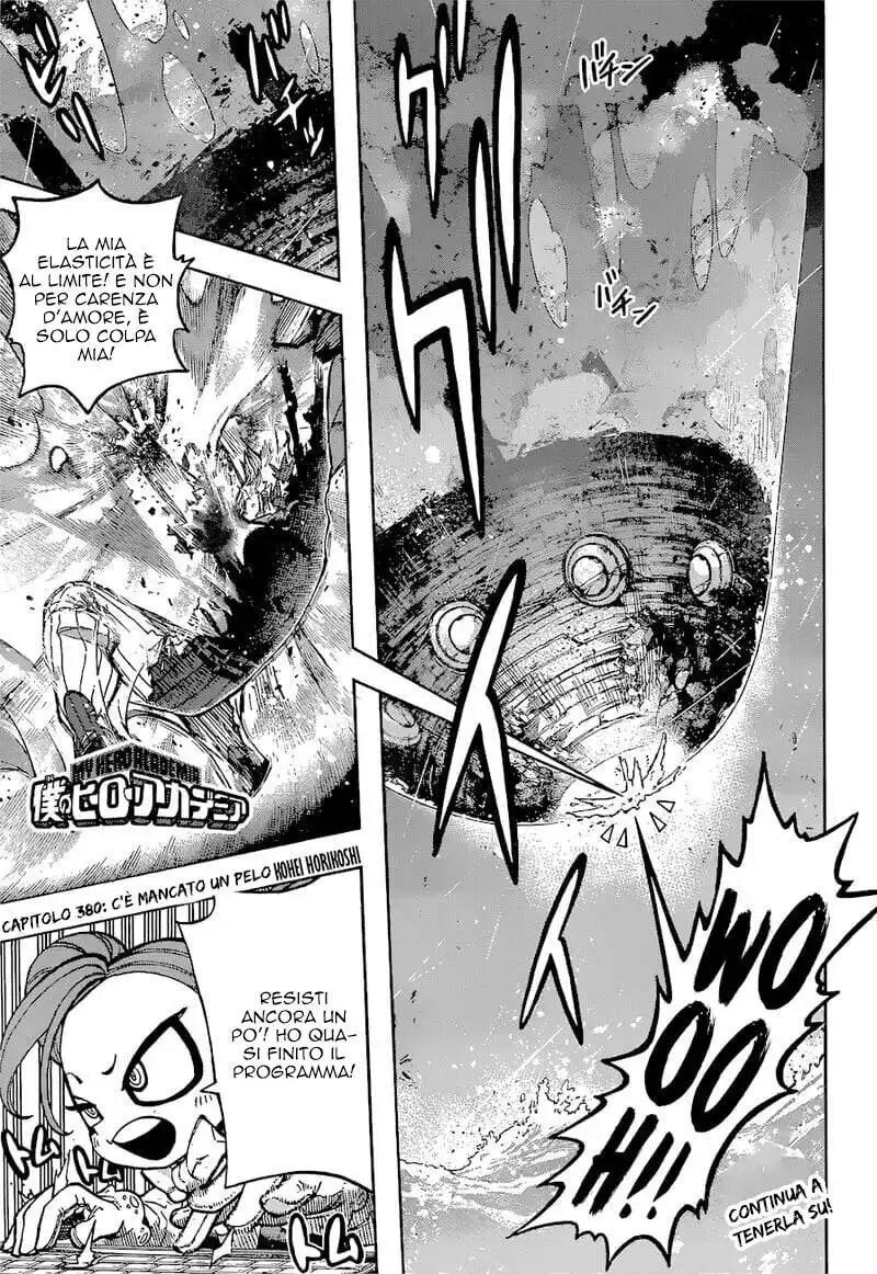 Boku no Hero Academia Capitolo 380 page 2