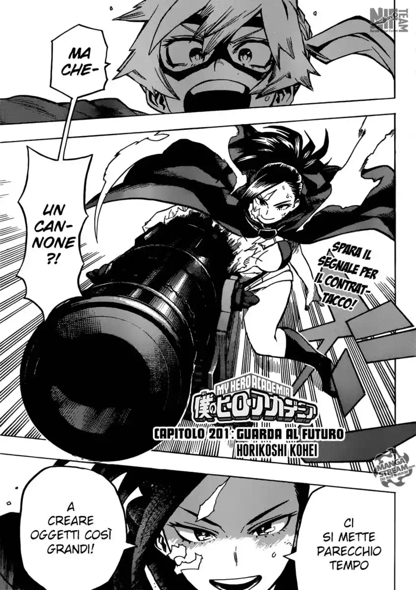 Boku no Hero Academia Capitolo 201 page 2