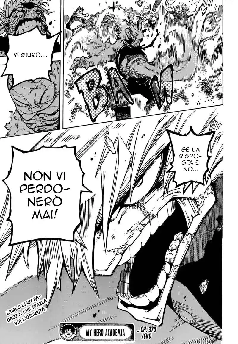 Boku no Hero Academia Capitolo 370 page 15