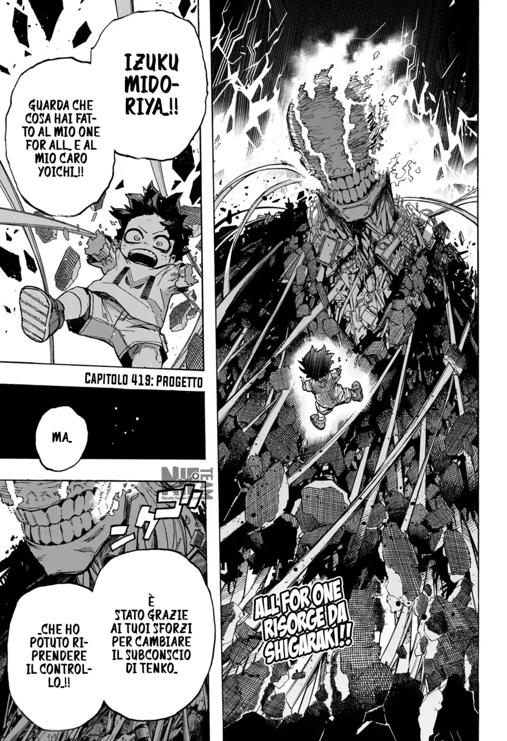 Boku no Hero Academia Capitolo 419 page 4