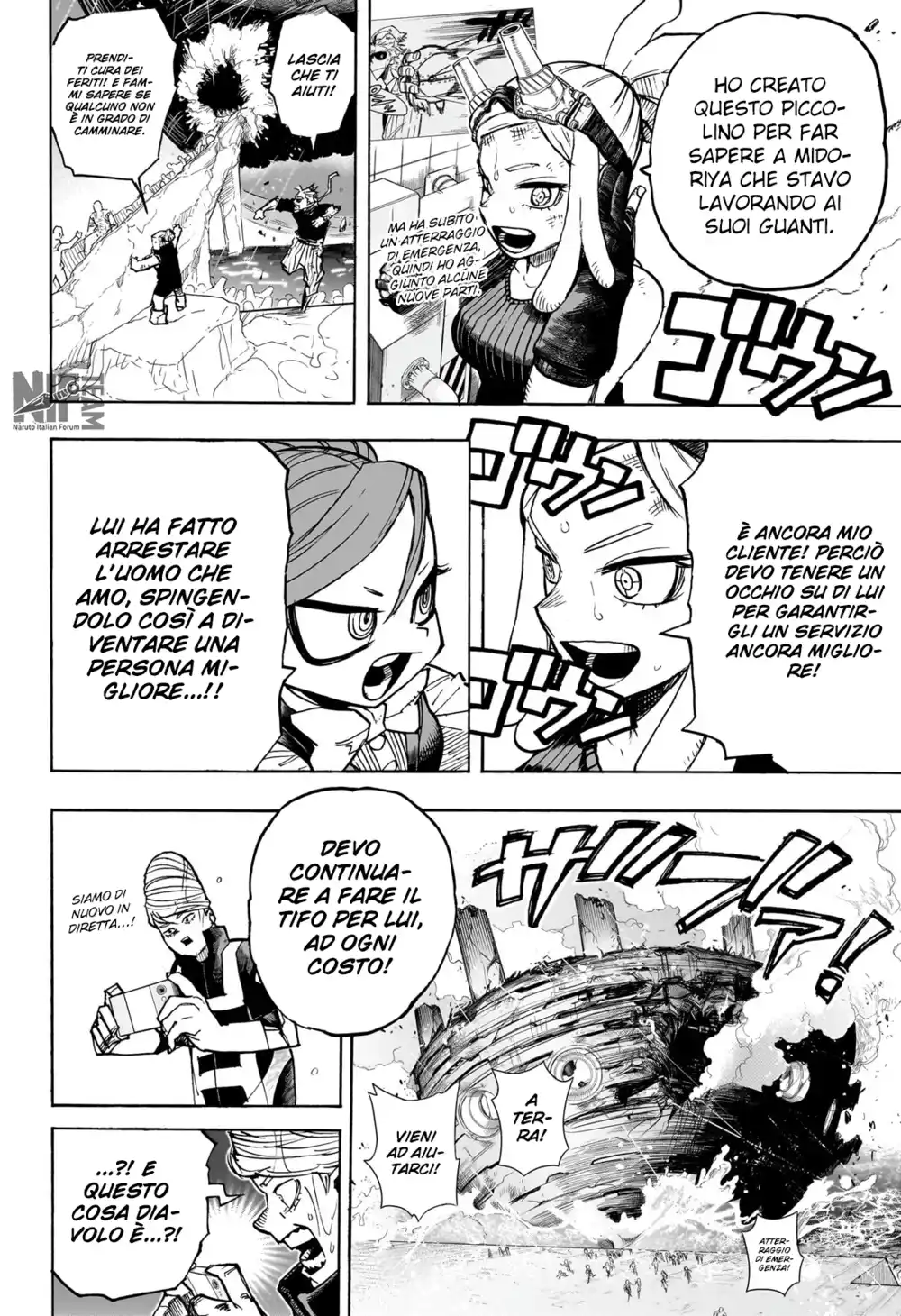 Boku no Hero Academia Capitolo 415 page 10