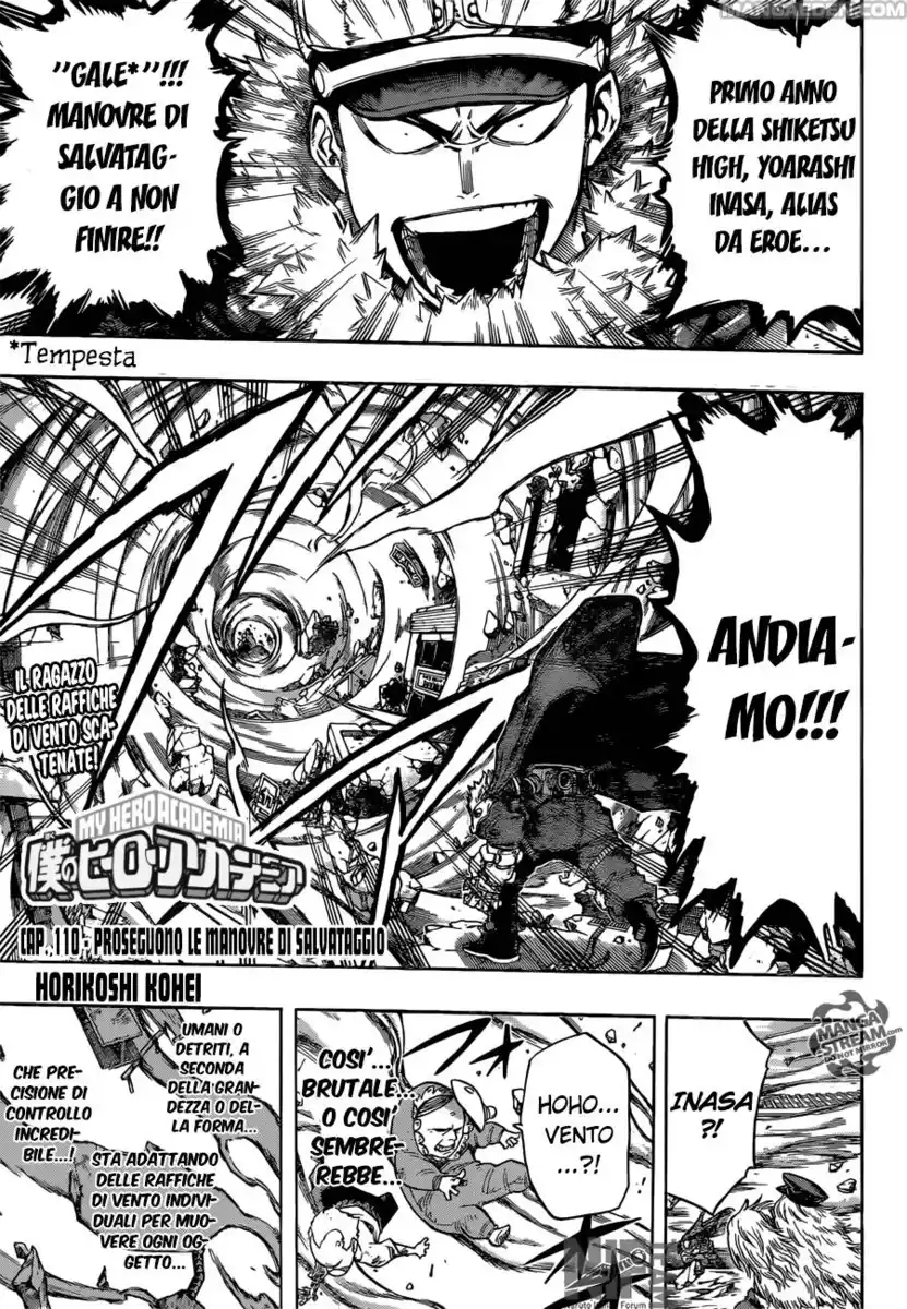 Boku no Hero Academia Capitolo 110 page 2