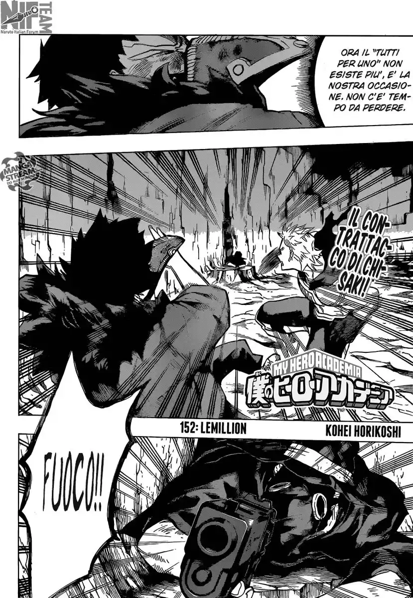 Boku no Hero Academia Capitolo 152 page 3