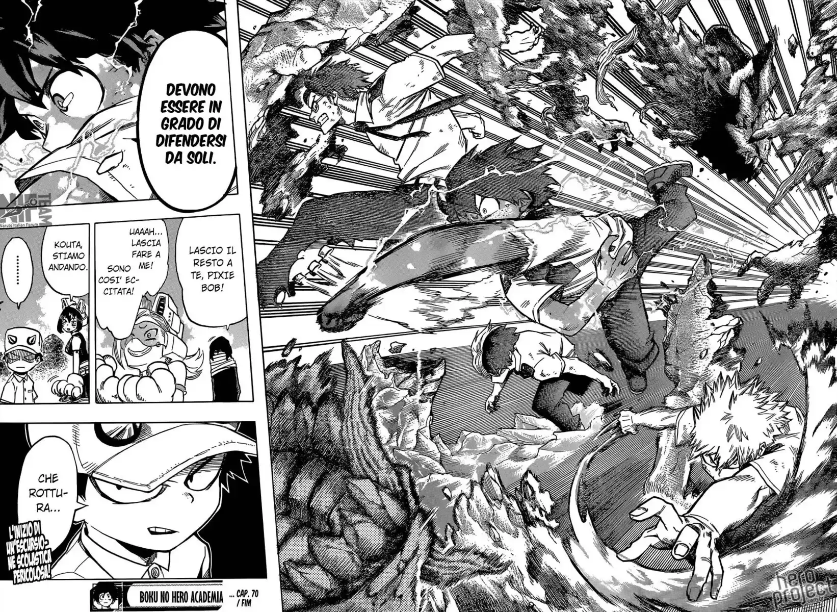 Boku no Hero Academia Capitolo 70 page 19