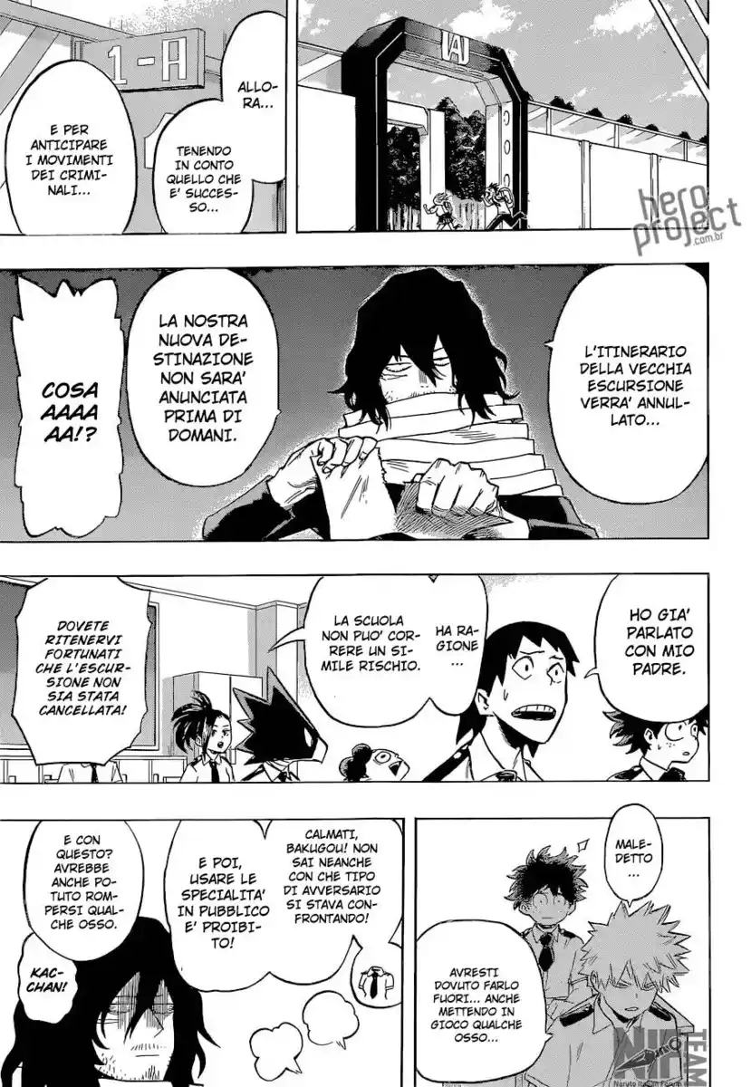 Boku no Hero Academia Capitolo 70 page 8