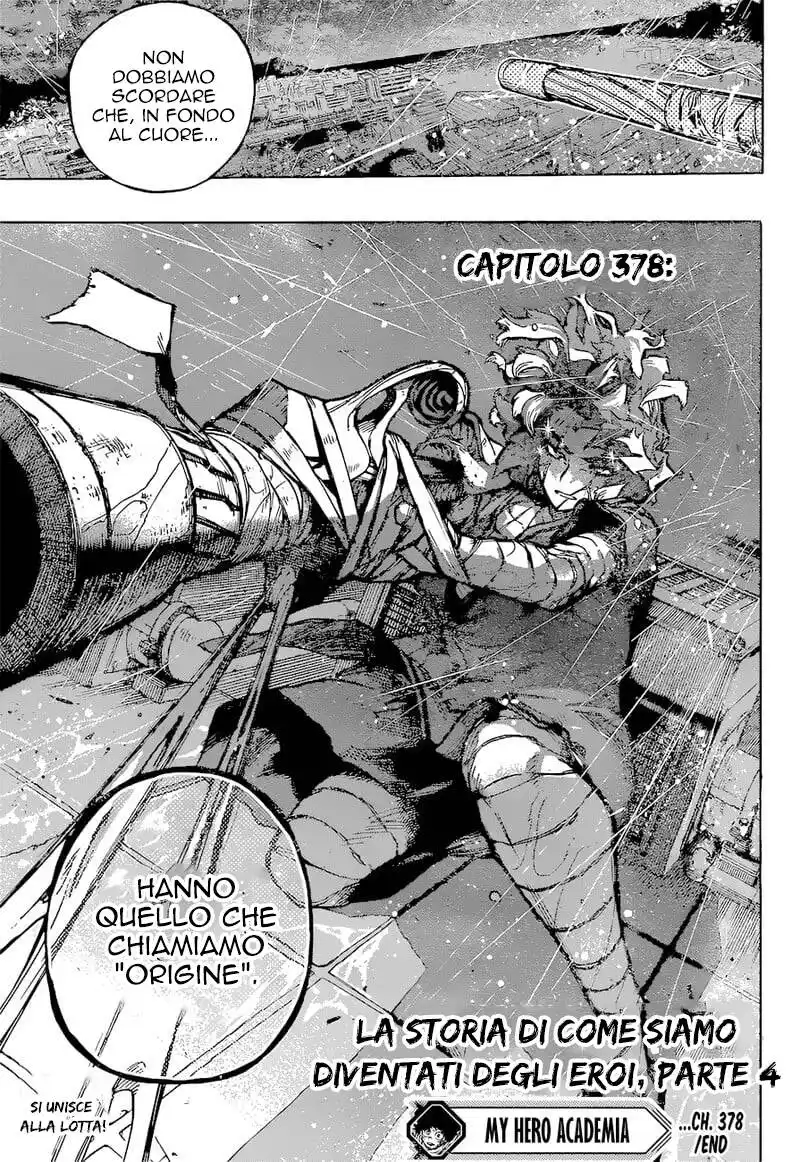 Boku no Hero Academia Capitolo 378 page 15