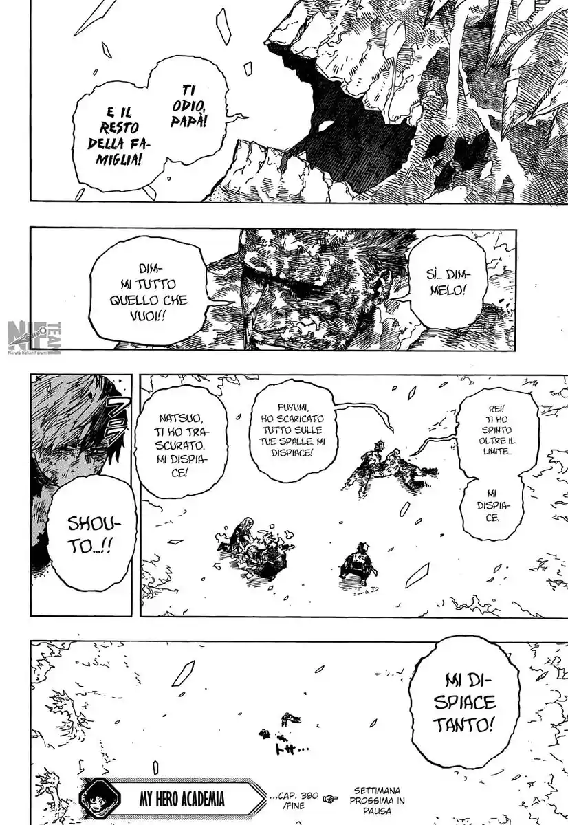 Boku no Hero Academia Capitolo 390 page 12