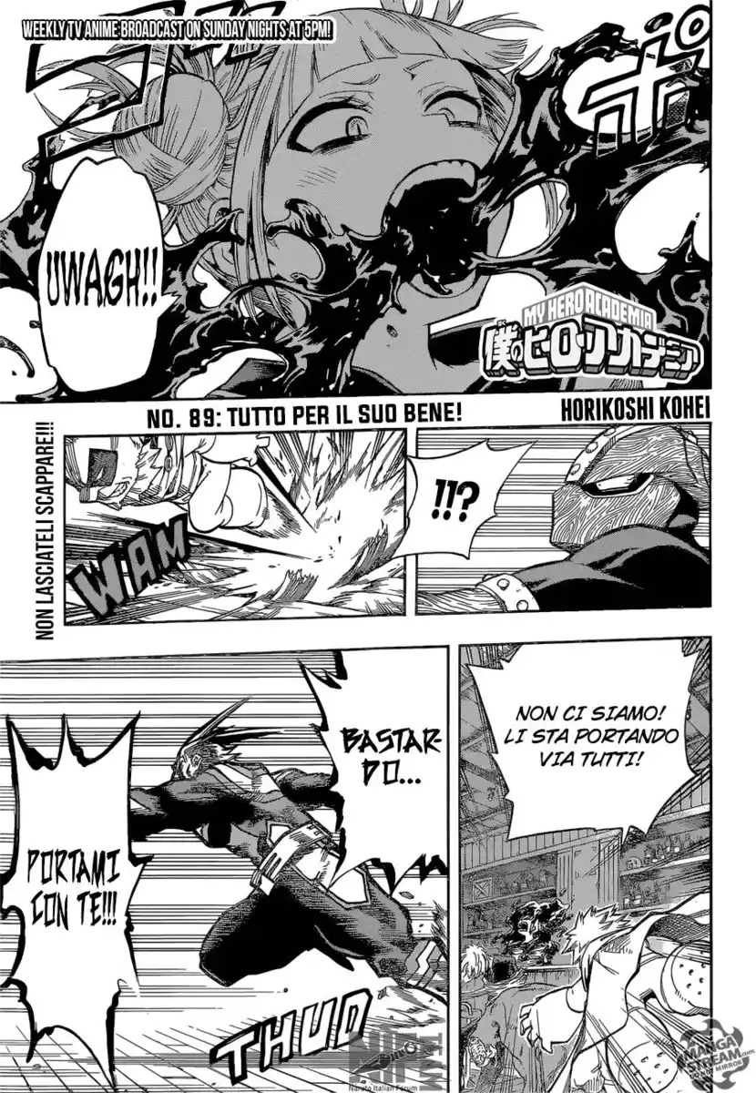 Boku no Hero Academia Capitolo 89 page 2