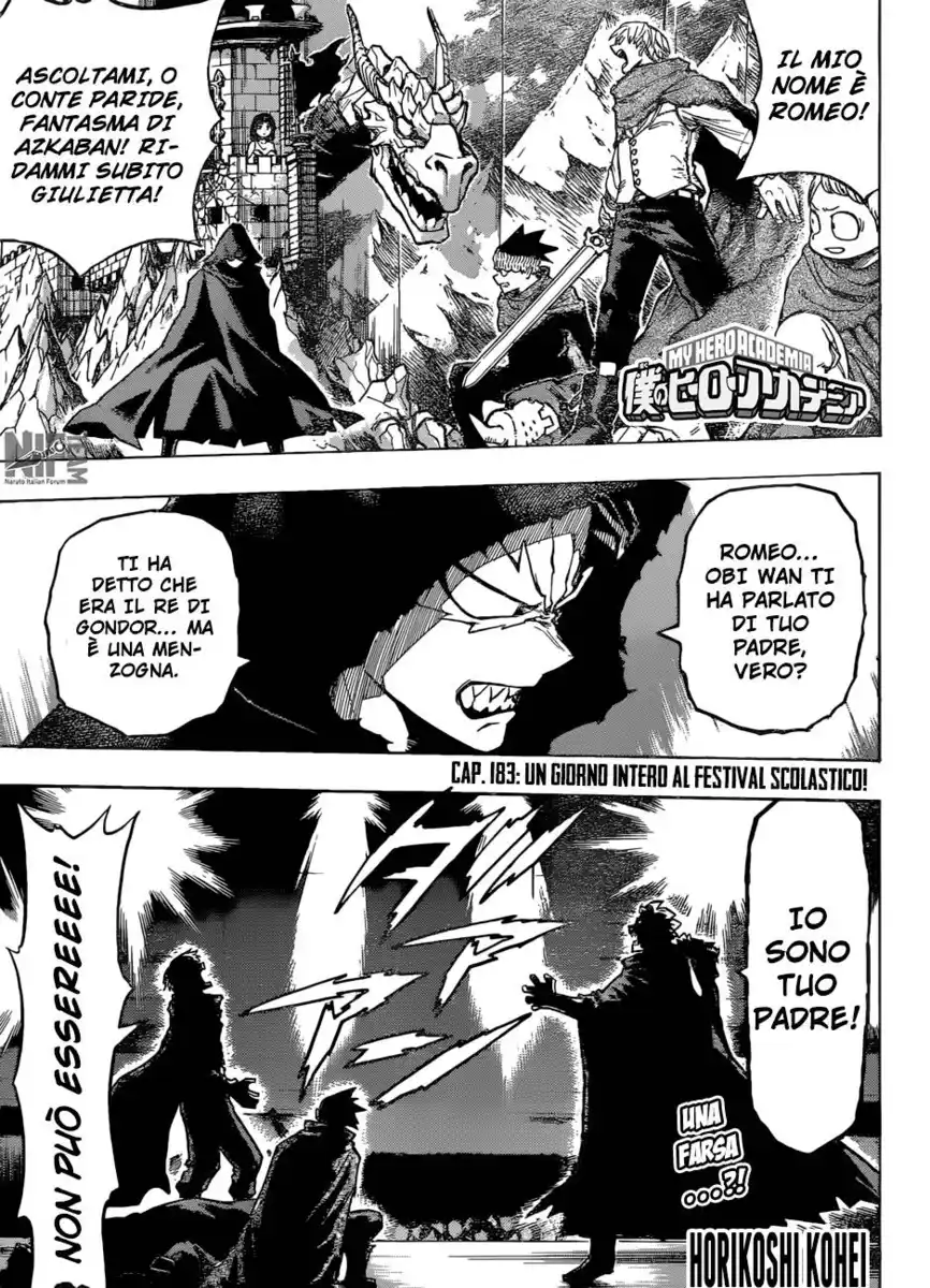 Boku no Hero Academia Capitolo 183 page 2