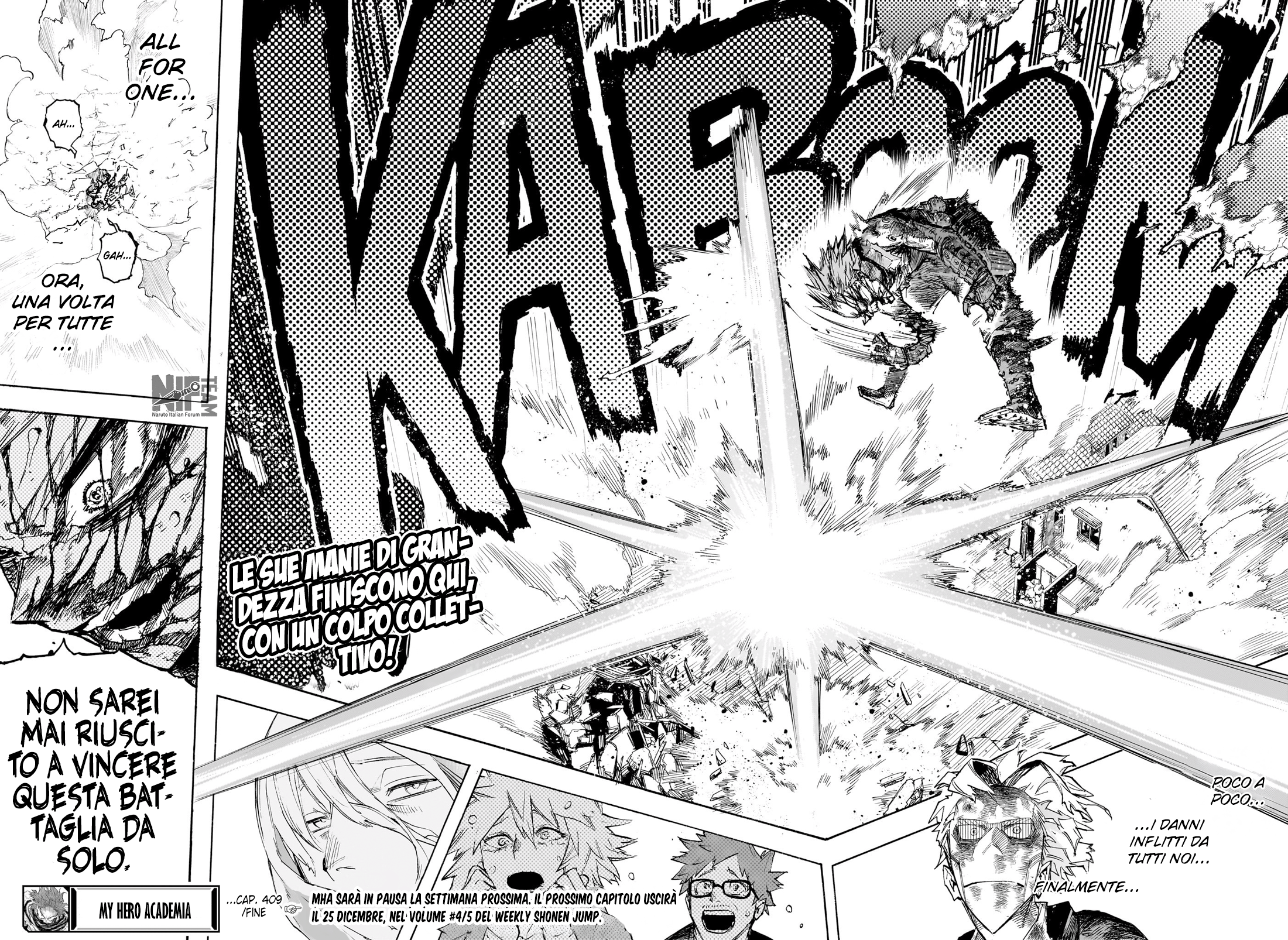 Boku no Hero Academia Capitolo 409 page 11