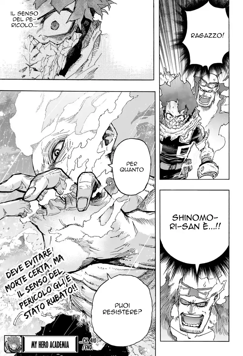 Boku no Hero Academia Capitolo 410 page 15