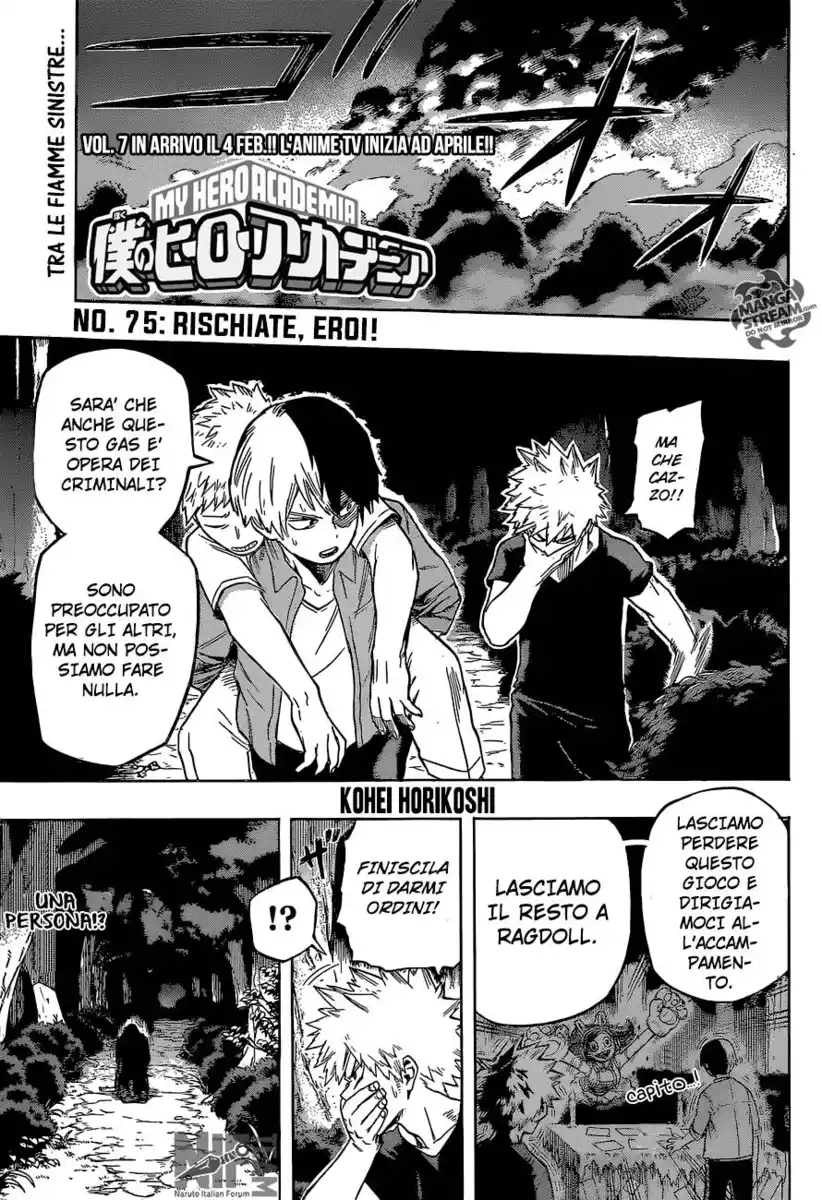 Boku no Hero Academia Capitolo 75 page 2