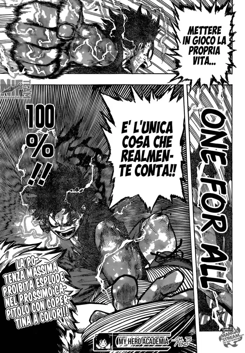 Boku no Hero Academia Capitolo 75 page 20