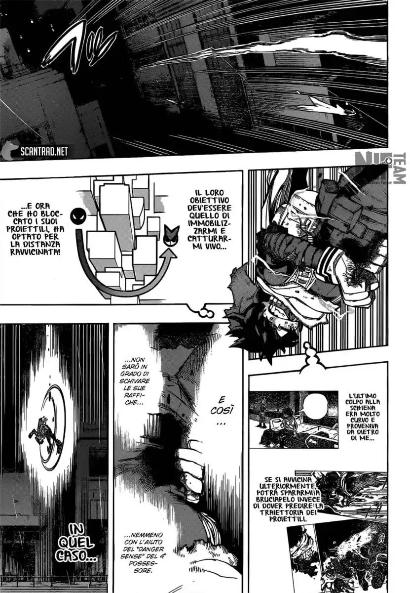 Boku no Hero Academia Capitolo 313 page 10