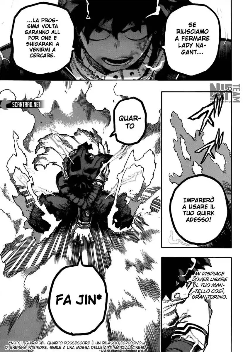 Boku no Hero Academia Capitolo 313 page 14