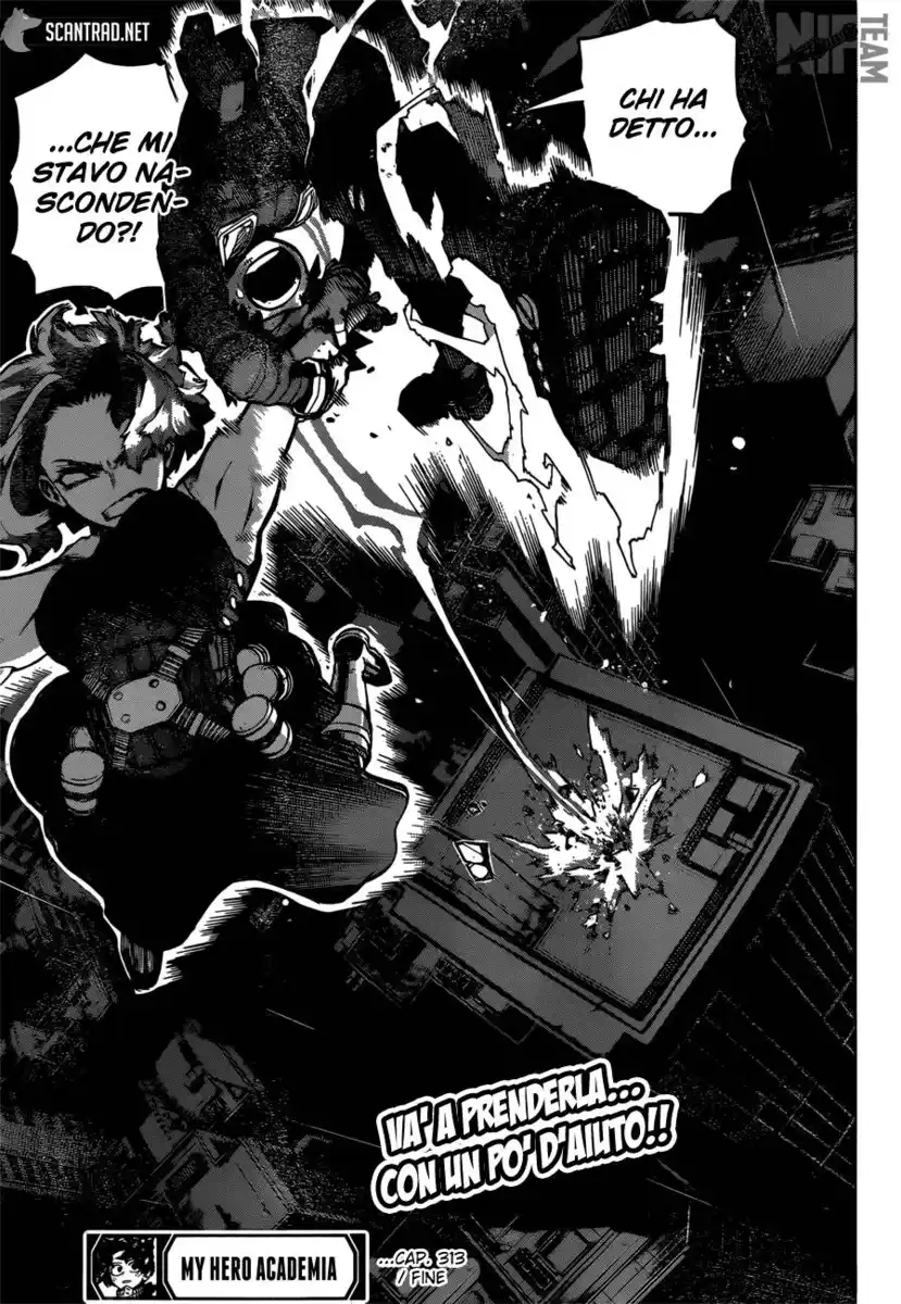 Boku no Hero Academia Capitolo 313 page 18