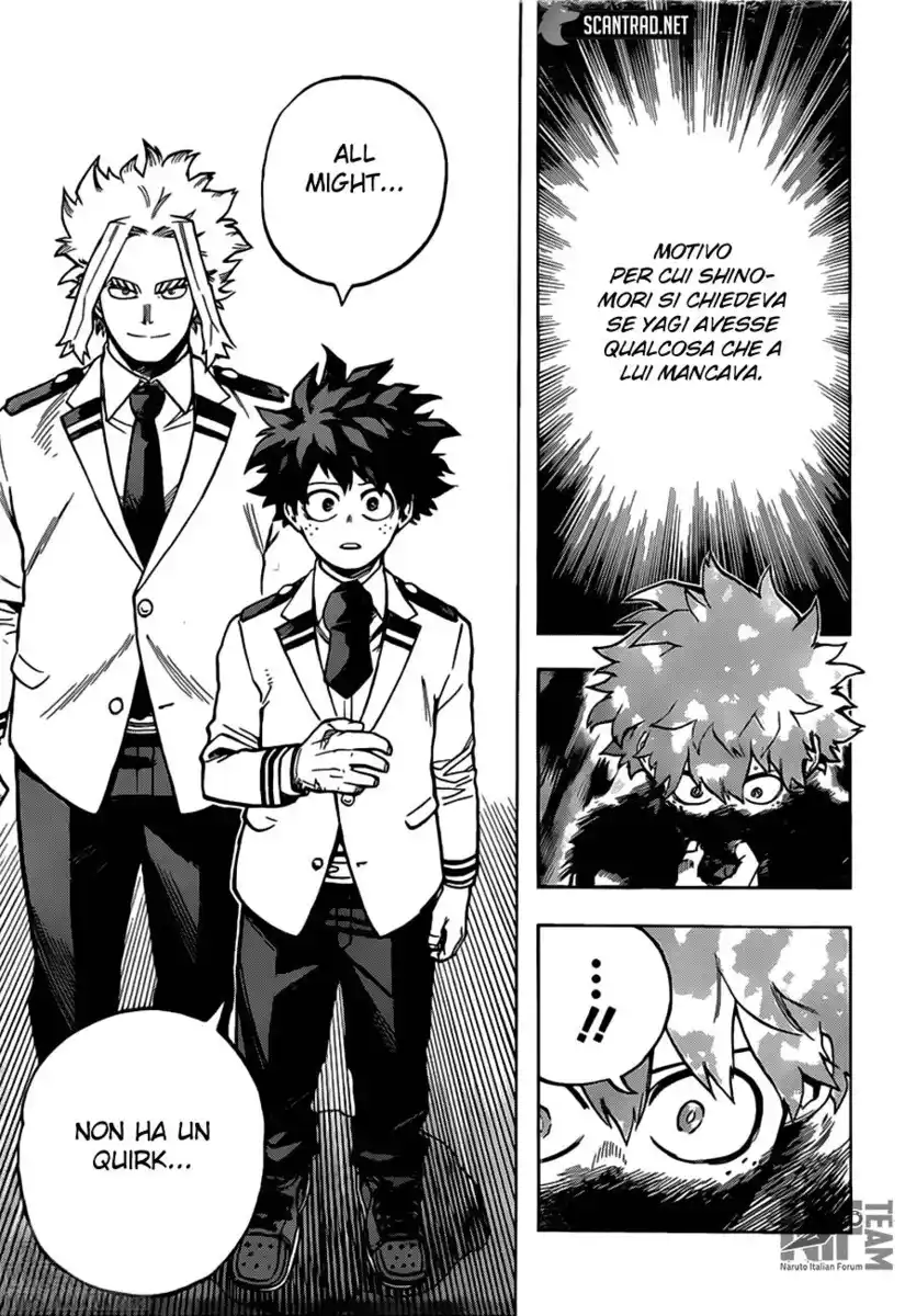 Boku no Hero Academia Capitolo 304 page 11