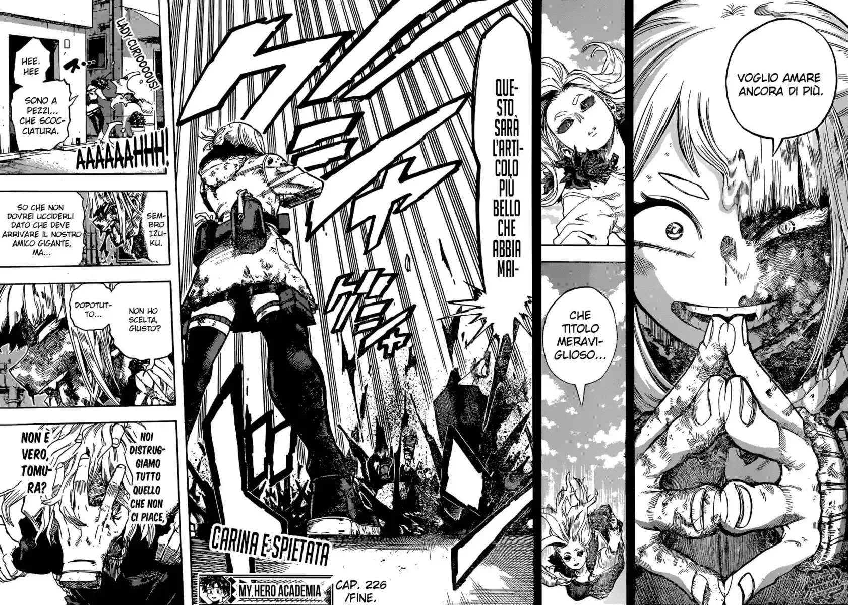 Boku no Hero Academia Capitolo 226 page 17