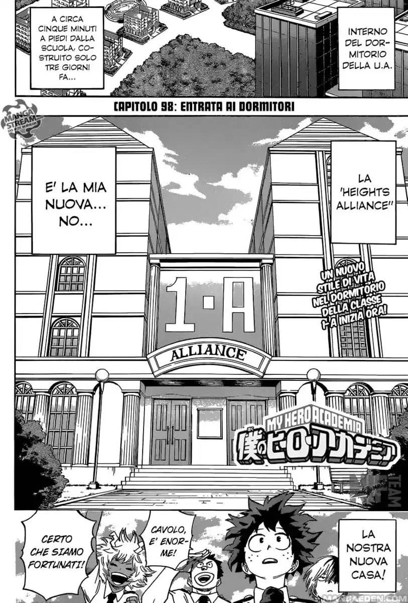 Boku no Hero Academia Capitolo 98 page 3