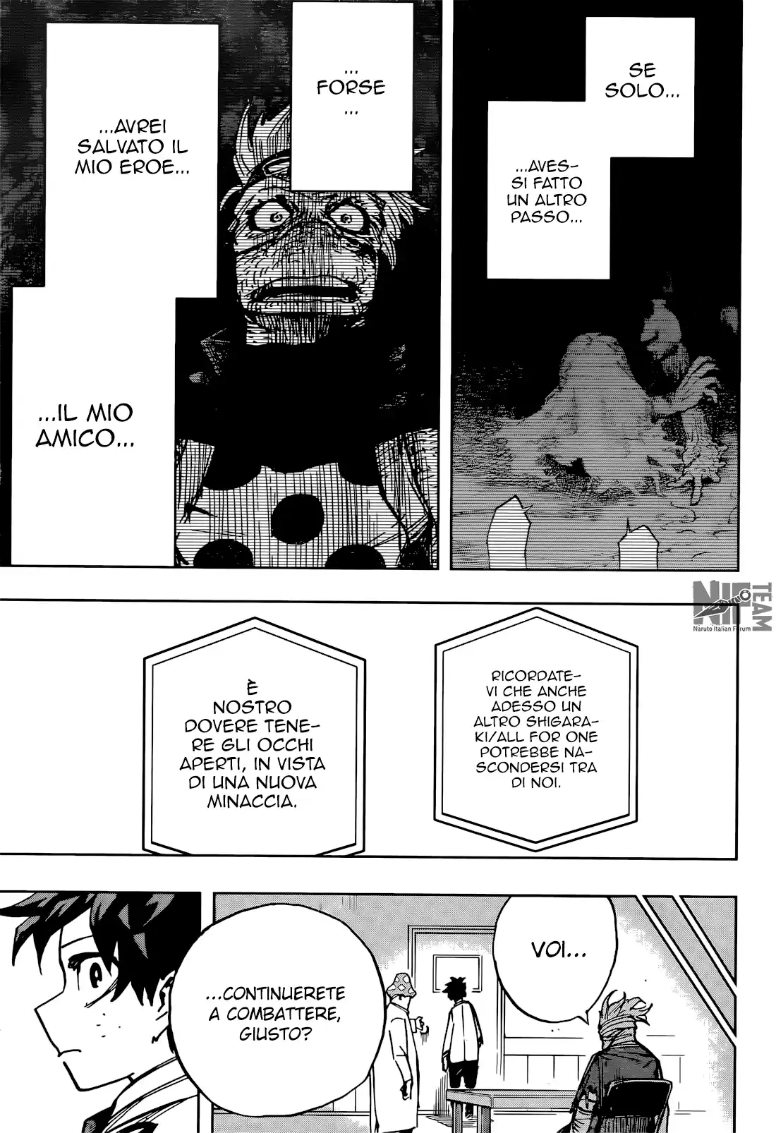 Boku no Hero Academia Capitolo 427 page 10