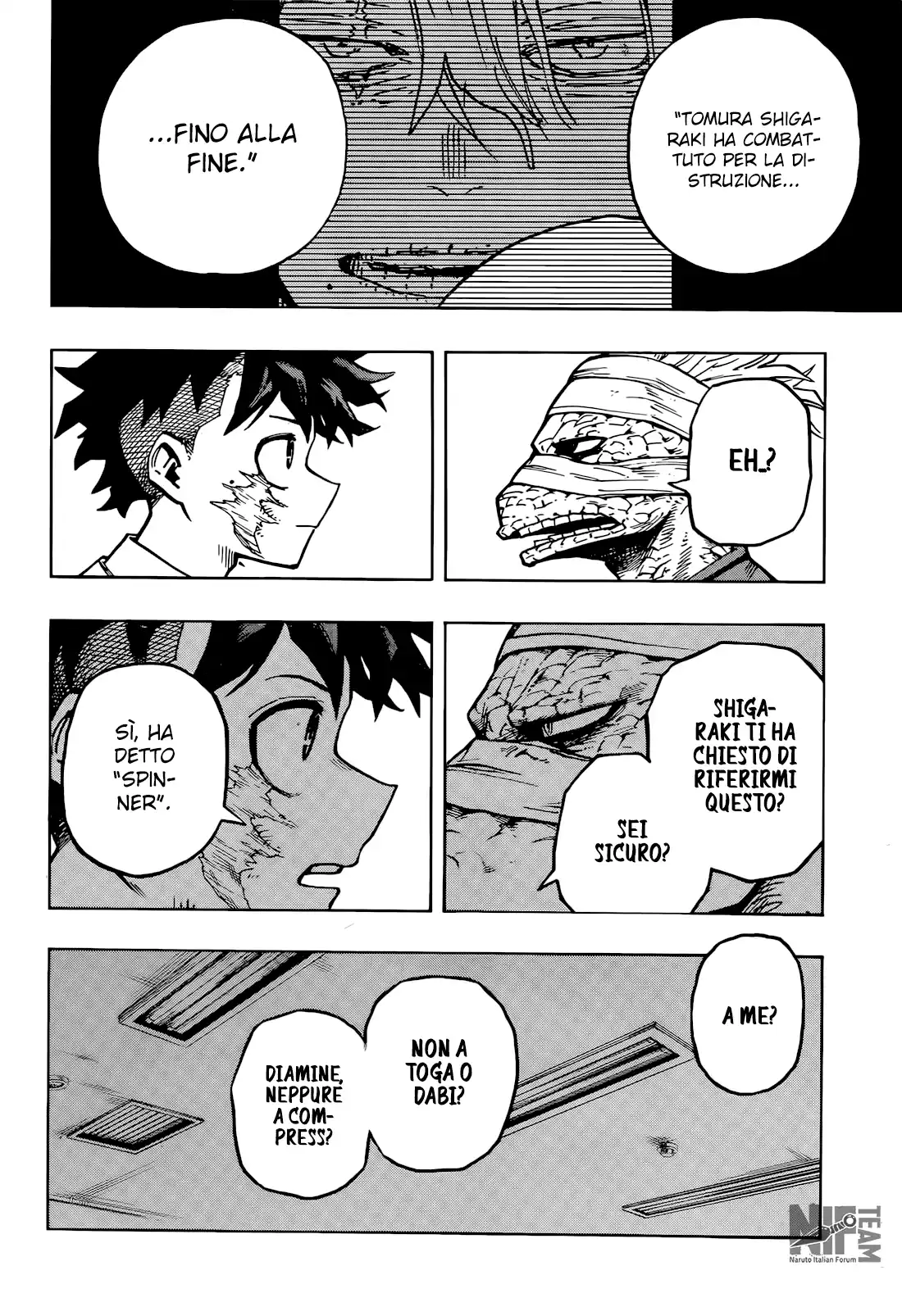 Boku no Hero Academia Capitolo 427 page 5