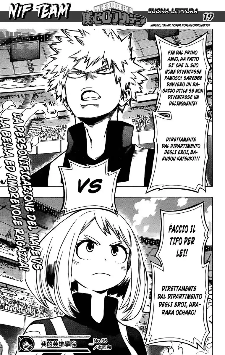 Boku no Hero Academia Capitolo 35 page 19