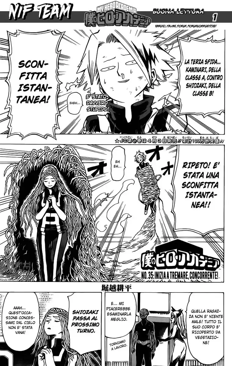 Boku no Hero Academia Capitolo 35 page 2