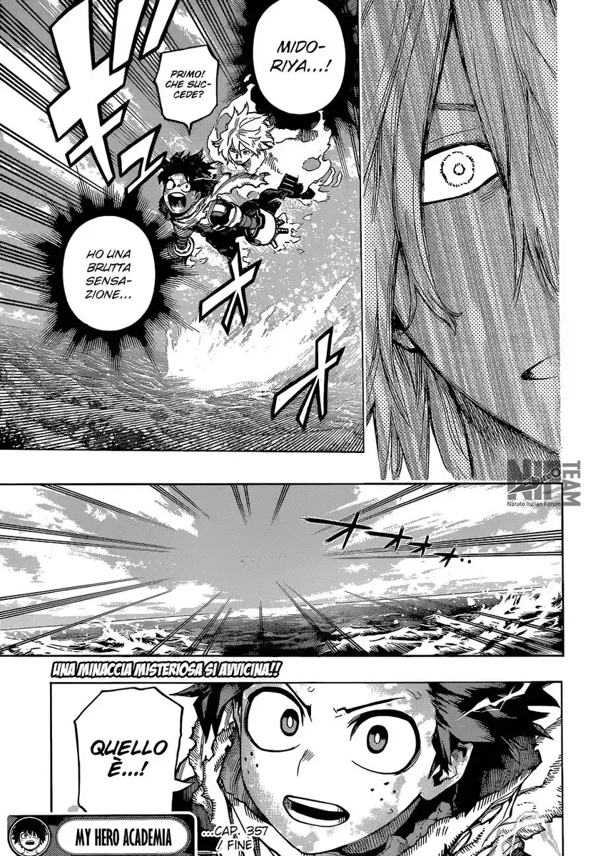 Boku no Hero Academia Capitolo 357 page 18