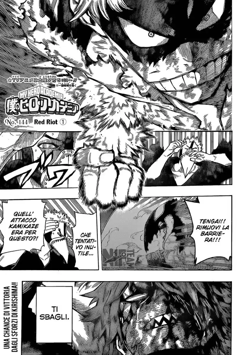 Boku no Hero Academia Capitolo 144 page 2